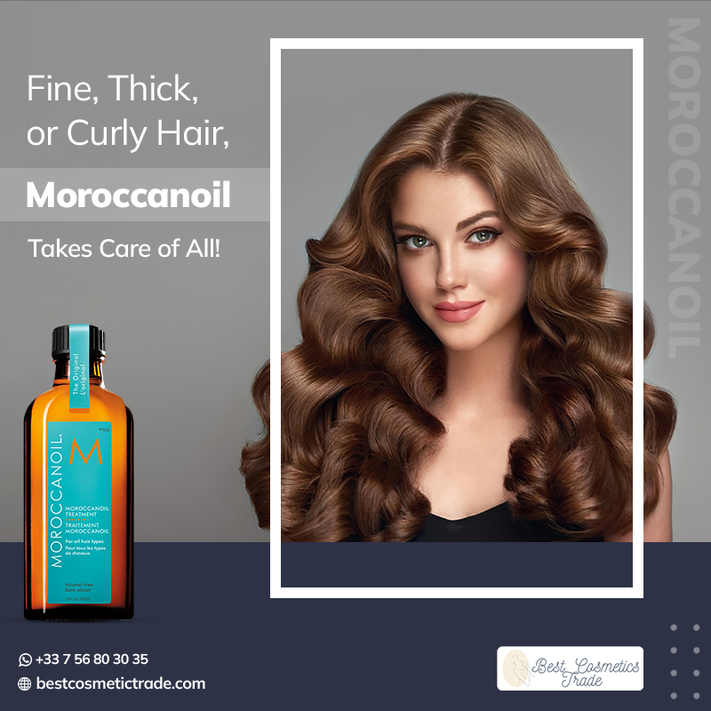 Fine, Thick, or Curly Hair, Moroccanoil Takes Care of All!